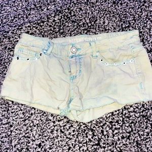 Light blue Jean shorts